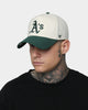 47 Brand Oakland Athletics 'Off White/Team Logo' Replica MVP DT Snapback Natural