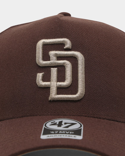 47 Brand San Diego Padres Replica 47 MVP DT Snapback Brown/Khaki