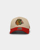 47 Brand Chicago Blackhawks MVP DT Snapback Natural/Red