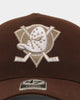 47 Brand Anaheim Ducks Replica 47 MVP DT Snapback Brown/Khaki