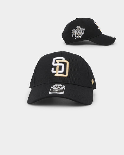 47 Brand San Diego Padres Sure Shot 47 MVP DT Snapback Black