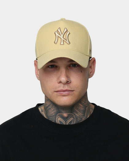 47 Brand New York Yankees 'Caramel Popcorn' MVP DT Snapback Light Gold/Camel