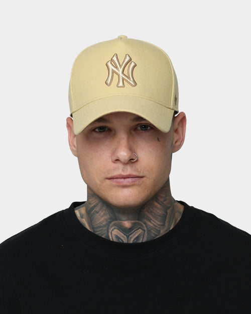 47 Brand New York Yankees 'Caramel Popcorn' MVP DT Snapback Light Gold/Camel