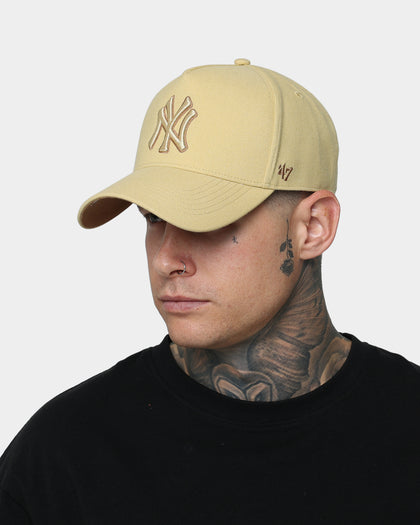 47 Brand New York Yankees 'Caramel Popcorn' MVP DT Snapback Light Gold/Camel