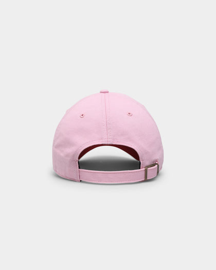 47 Brand New York Yankees Ballpark 'Lover Not A Fighter' Clean Up Strapback Petal Pink