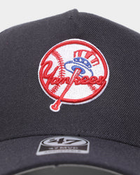 47 Brand New York Yankees MVP DT Snapback Navy