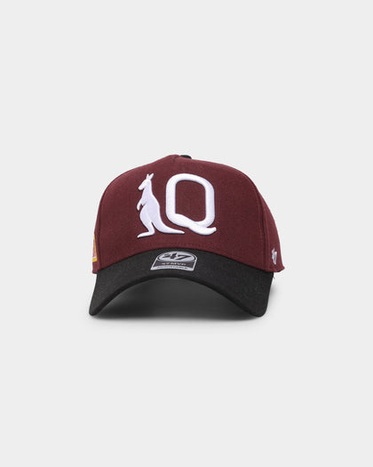 47 Brand Queensland Maroons 2022 '47 MVP DT Snapback Maroon/Black