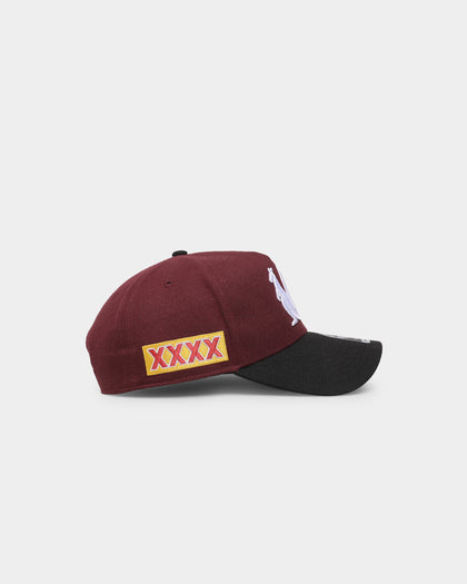 47 Brand Queensland Maroons 2022 '47 MVP DT Snapback Maroon/Black