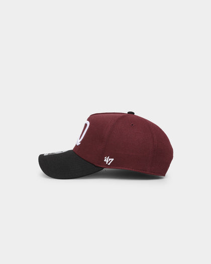 47 Brand Queensland Maroons 2022 '47 MVP DT Snapback Maroon/Black