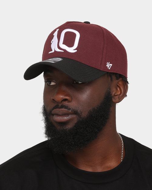 47 Brand Queensland Maroons 2022 '47 MVP DT Snapback Maroon/Black