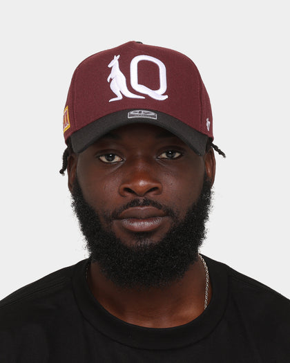 47 Brand Queensland Maroons 2022 '47 MVP DT Snapback Maroon/Black