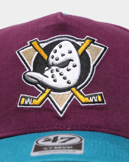 47 Brand Anaheim Ducks 'Ducks' Legend Replica '47 MVP DT Snapback Plum