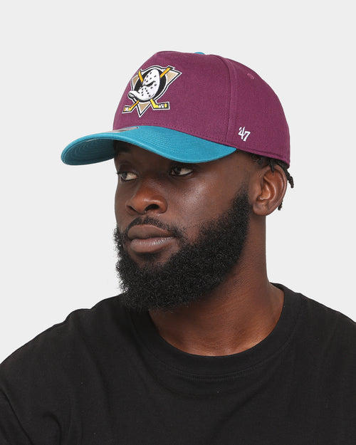 47 Brand Anaheim Ducks 'Ducks' Legend Replica '47 MVP DT Snapback Plum