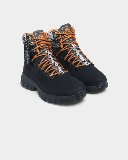 Timberland Green Stride Waterproof Edge Boots Black Nubuck