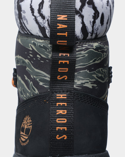 Timberland Green Stride Waterproof Edge Boots Black Nubuck