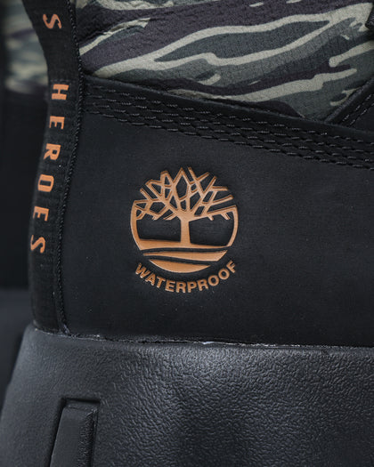 Timberland Green Stride Waterproof Edge Boots Black Nubuck