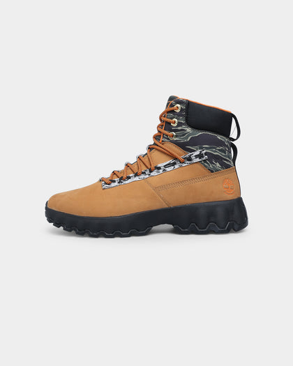 Timberland Green Stride Waterproof Edge Boots Wheat Nubuck