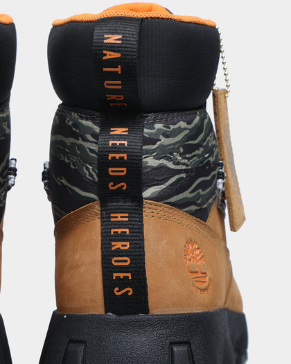 Timberland Green Stride Waterproof Edge Boots Wheat Nubuck