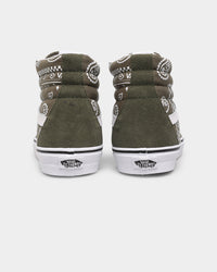 Vans SK8-HI 'Peace Paisley' Grape Leaf/True White