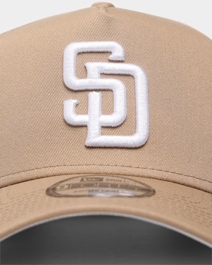 New Era San Diego Padres 9FORTY A-Frame Snapback Tumbleweed