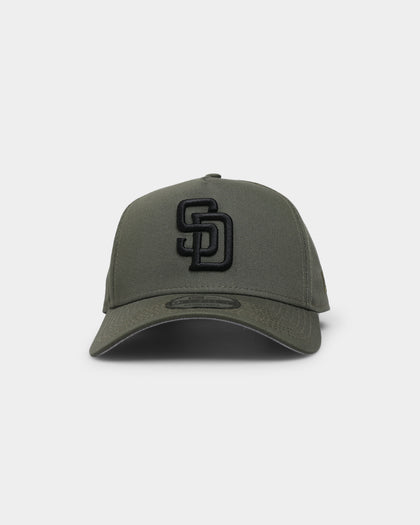 New Era San Diego Padres 'Olive Black' 9FORTY A-Frame Snapback Olive/Black