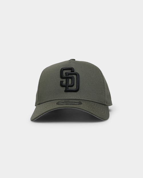 New Era San Diego Padres 'Olive Black' 9FORTY A-Frame Snapback Olive/Black