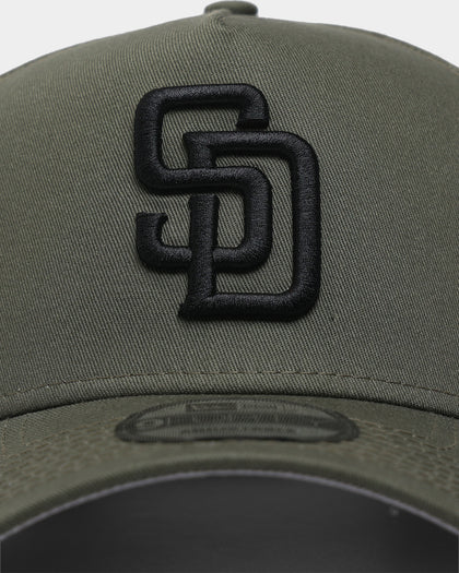 New Era San Diego Padres 'Olive Black' 9FORTY A-Frame Snapback Olive/Black