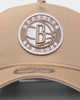 New Era Brooklyn Nets 9FORTY A-Frame Snapback Tumbleweed
