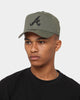 New Era Atlanta Braves 'Olive/Black' 9FORTY A-Frame Snapback Olive/Black