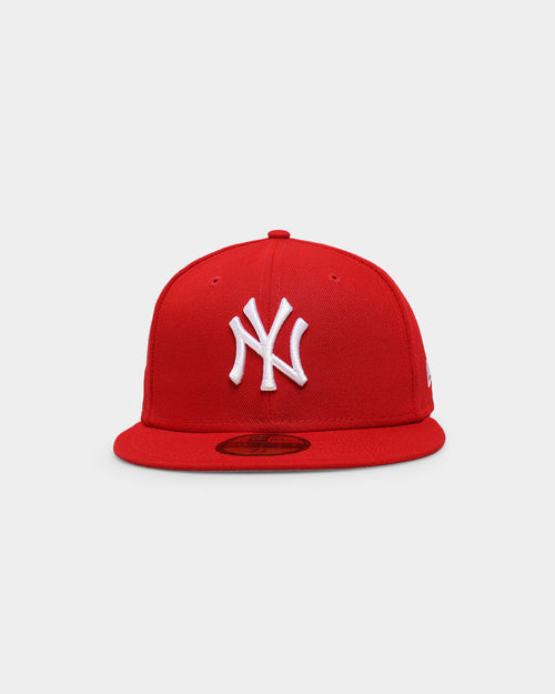 New Era New York Yankees 59FIFTY Fitted Scarlet/White