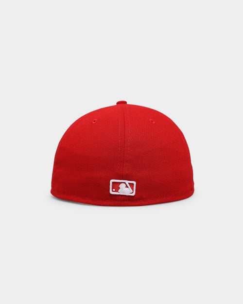 New Era New York Yankees 59FIFTY Fitted Scarlet/White