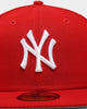 New Era New York Yankees 59FIFTY Fitted Scarlet/White