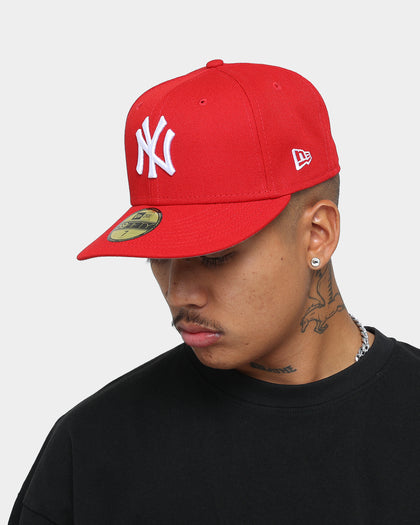 New Era New York Yankees 59FIFTY Fitted Scarlet/White