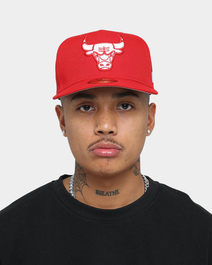 New Era Chicago Bulls 59FIFTY Fitted Scaflet/White