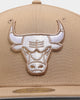 New Era Chicago Bulls 59FIFTY Fitted Camel/White