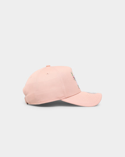 New Era Women's Los Angeles Dodgers 'Pink Rose Emblem' 9FORTY A-Frame Snapback Pink