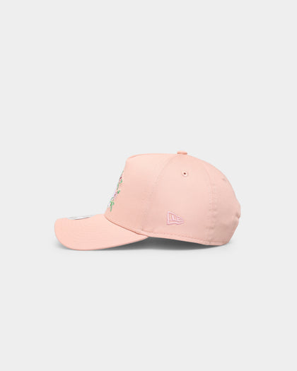 New Era Women's Los Angeles Dodgers 'Pink Rose Emblem' 9FORTY A-Frame Snapback Pink