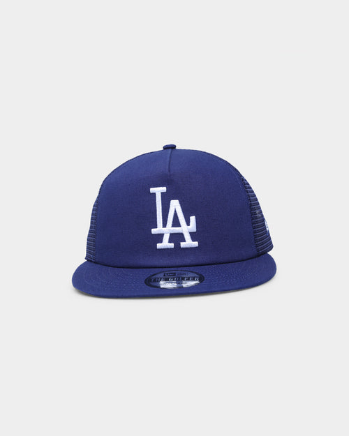 New Era Los Angeles Dodgers Trucker Golfer Snapback Dark Royal