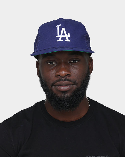 New Era Los Angeles Dodgers Trucker Golfer Snapback Dark Royal