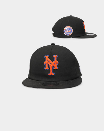 New Era New York Mets 'Chenille' The Golfer Snapback Black