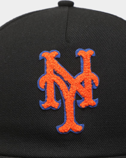 New Era New York Mets 'Chenille' The Golfer Snapback Black