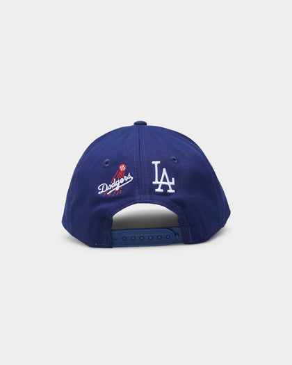 New Era Kids' Los Angeles Dodgers 'Double Logo' 9FORTY Snapback Navy