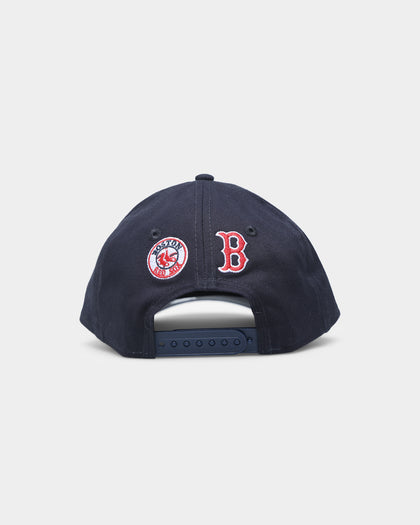 New Era Kids' Boston Red Sox 'Double Logo' 9FORTY Snapback Navy
