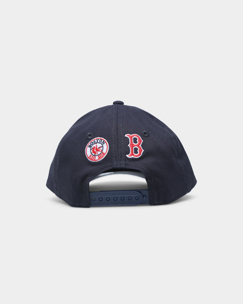 New Era Kids' Boston Red Sox 'Double Logo' 9FORTY Snapback Navy