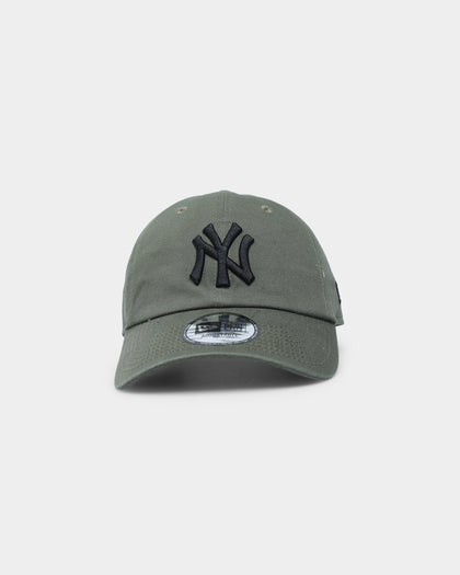 New Era New York Yankees Casual Classic Strapback Washed Olive