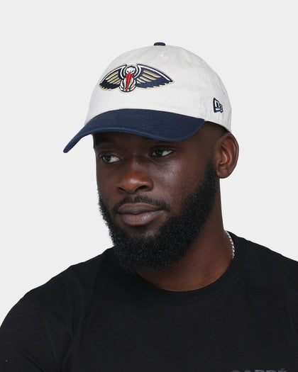 New Era New Orleans Pelicans 'Original Team Colour Visor' Casual Classic Strapback Stone