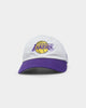 New Era Los Angeles Lakers 'Original Team Colour Visor' Casual Classic Strapback Stone