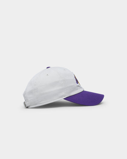 New Era Los Angeles Lakers 'Original Team Colour Visor' Casual Classic Strapback Stone
