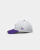 New Era Los Angeles Lakers 'Original Team Colour Visor' Casual Classic Strapback Stone