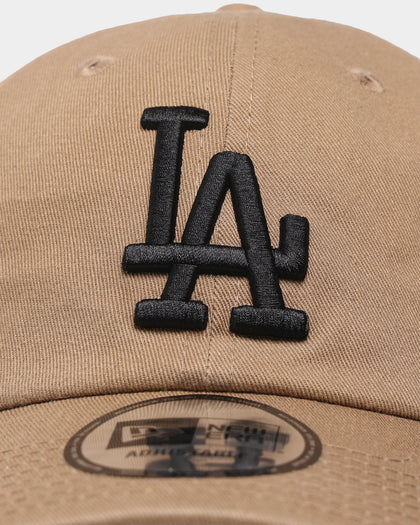 New Era Los Angeles Dodgers 'Khaki Black' Casual Classic Strapback Khaki